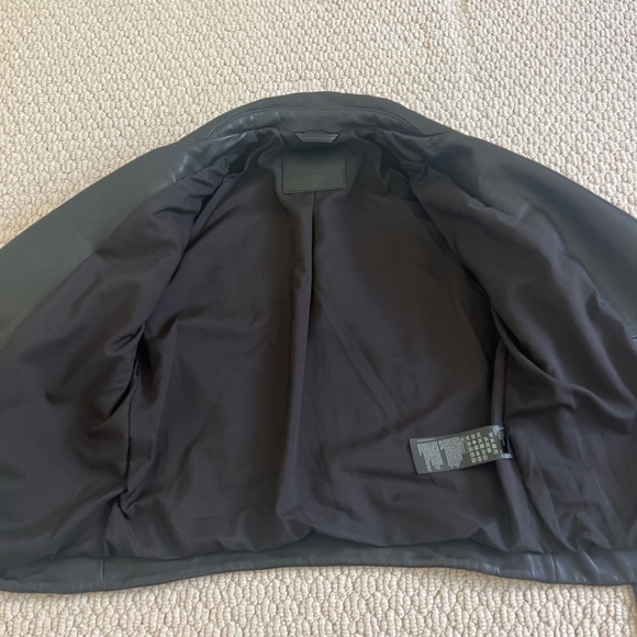 NWOT- All Saints Leather Jacket - Picture 5 of 7